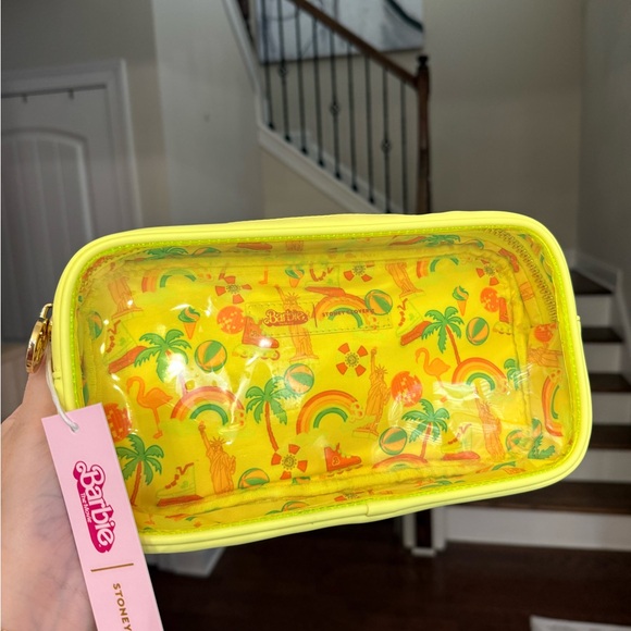 Stoney Clover Lane Vibrant Yellow Barbie small pouch - Picture 4 of 4